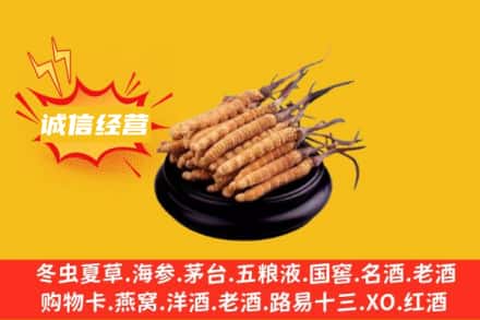 宜昌宜都市回收冬虫夏草